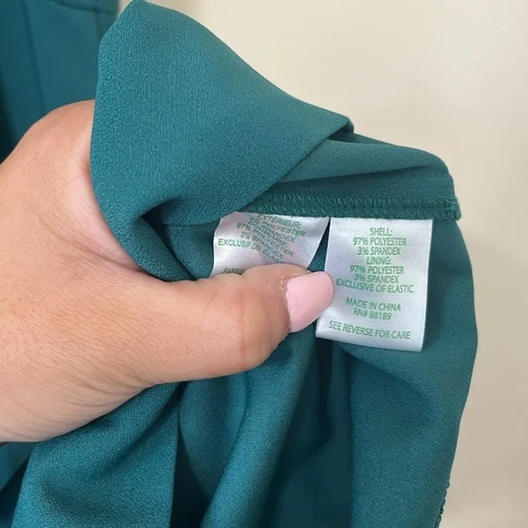 Lilly Pulitzer Kavia Jumpsuit Hosta Green Jumpsuit Size 8 NEW - Picture 11 of 11